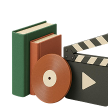 Книги, музыка и фильмы